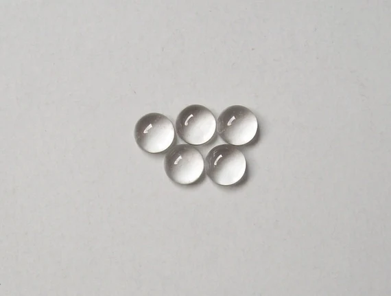 Wonderful Crystal Quartz Gemstone To Making Awesome Jewelry For Her - 25mm