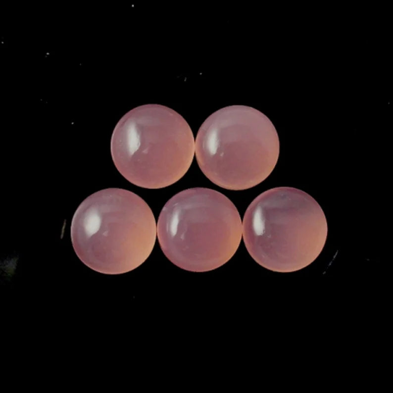 AAA Quality Pink Chalcedony Surprising Round For Her - 12mm