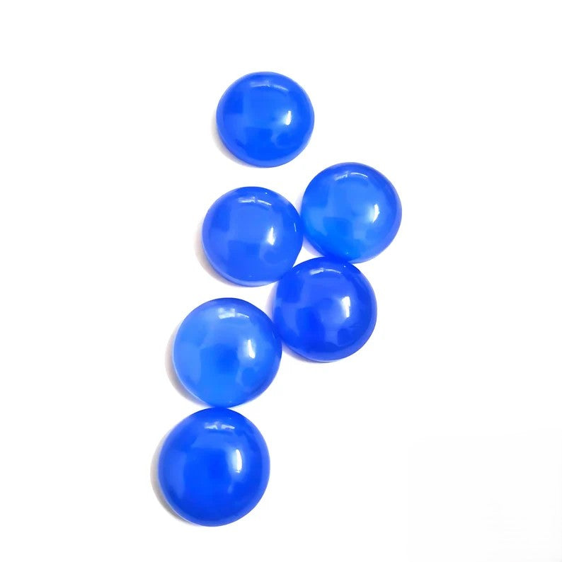 Stunning Quality Blue Chalcedony Round For Her - 19mm