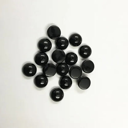 Stunning Black Onyx Round Awesome Cabochon For Her - 20mm