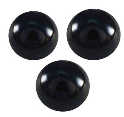 Stunning Black Onyx Round Awesome Cabochon For Her - 20mm